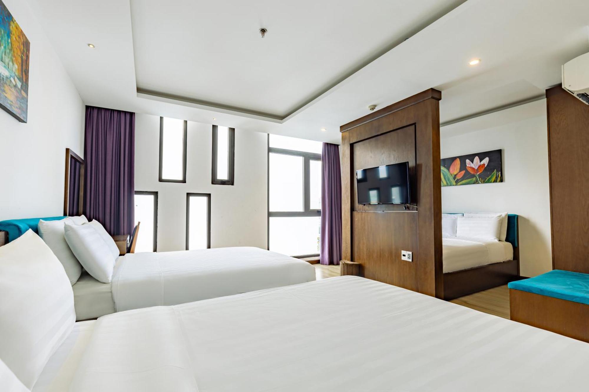 Golden Sun Apartment By New Sky Travel Da Nang Zewnętrze zdjęcie