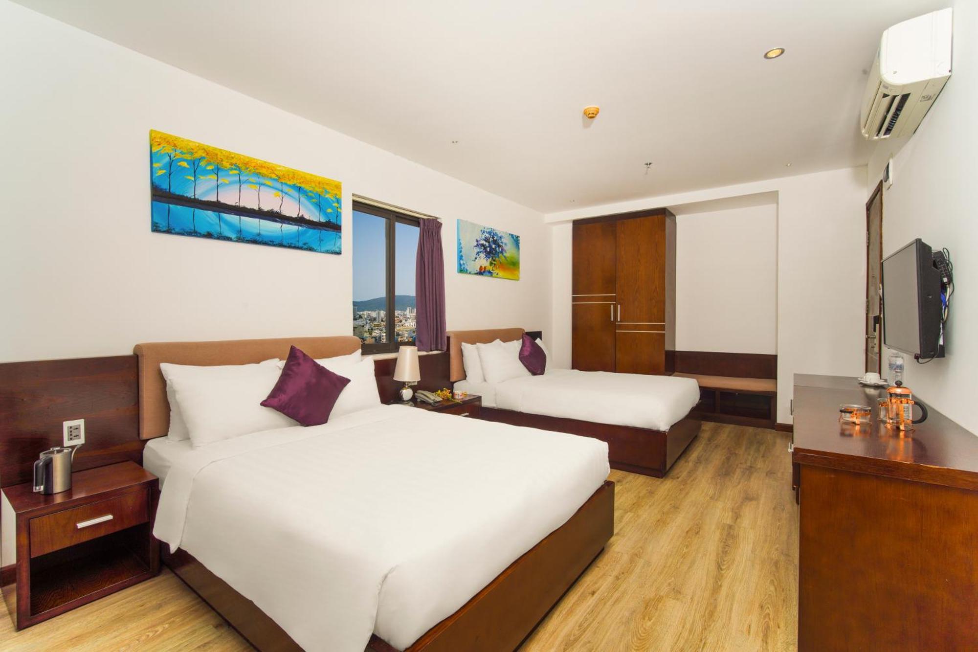 Golden Sun Apartment By New Sky Travel Da Nang Zewnętrze zdjęcie