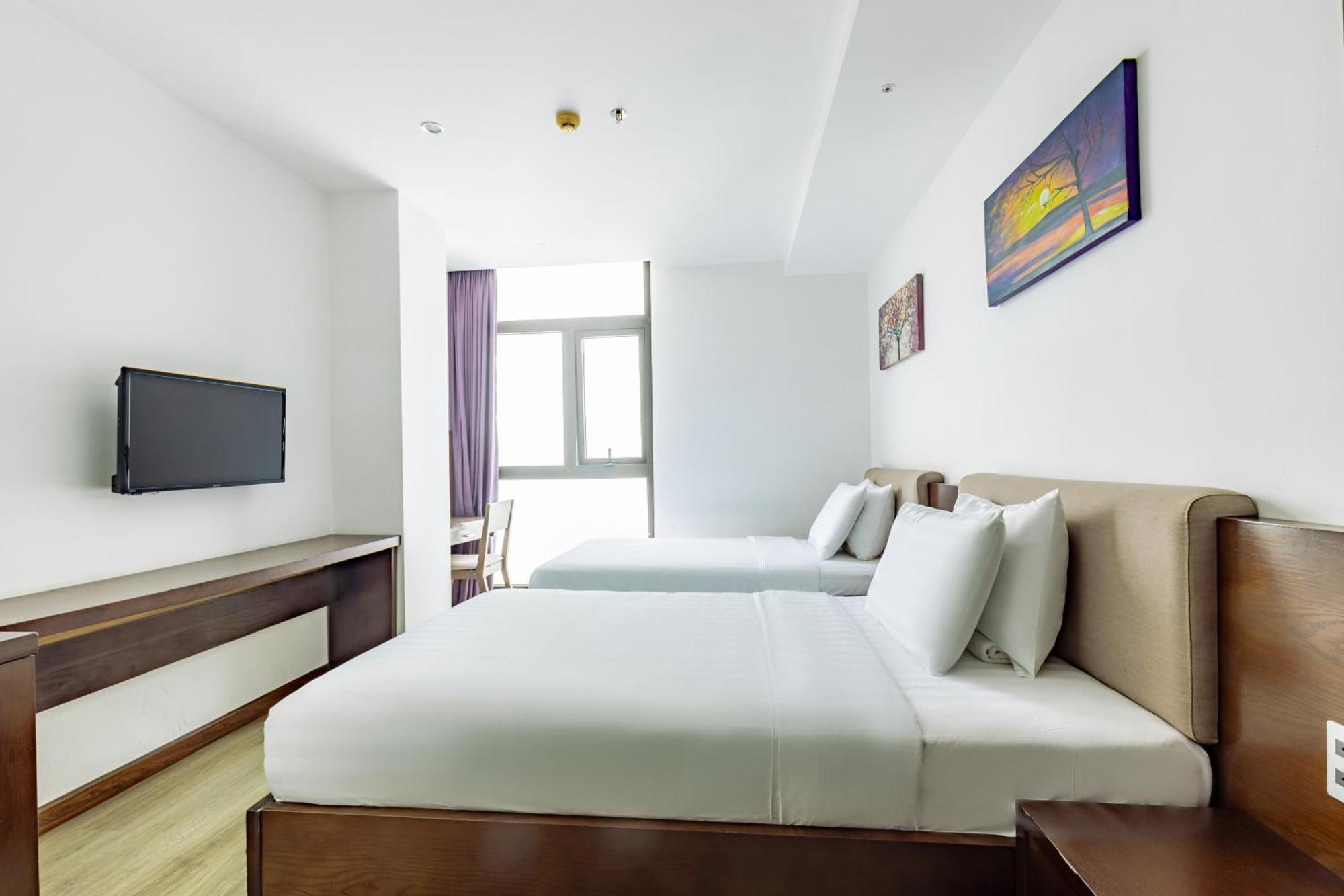 Golden Sun Apartment By New Sky Travel Da Nang Zewnętrze zdjęcie