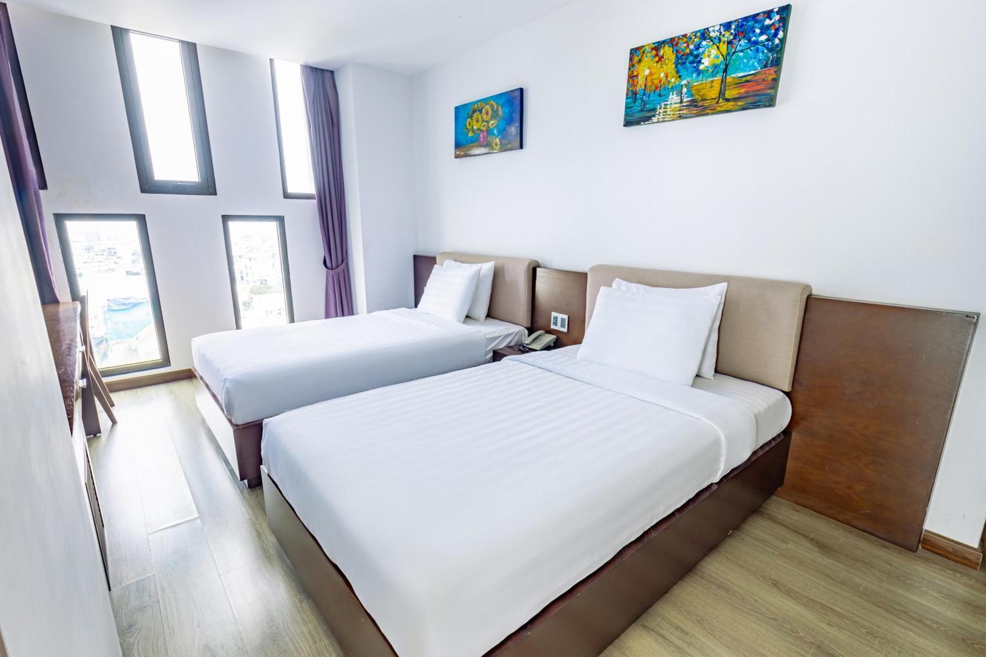 Golden Sun Apartment By New Sky Travel Da Nang Zewnętrze zdjęcie